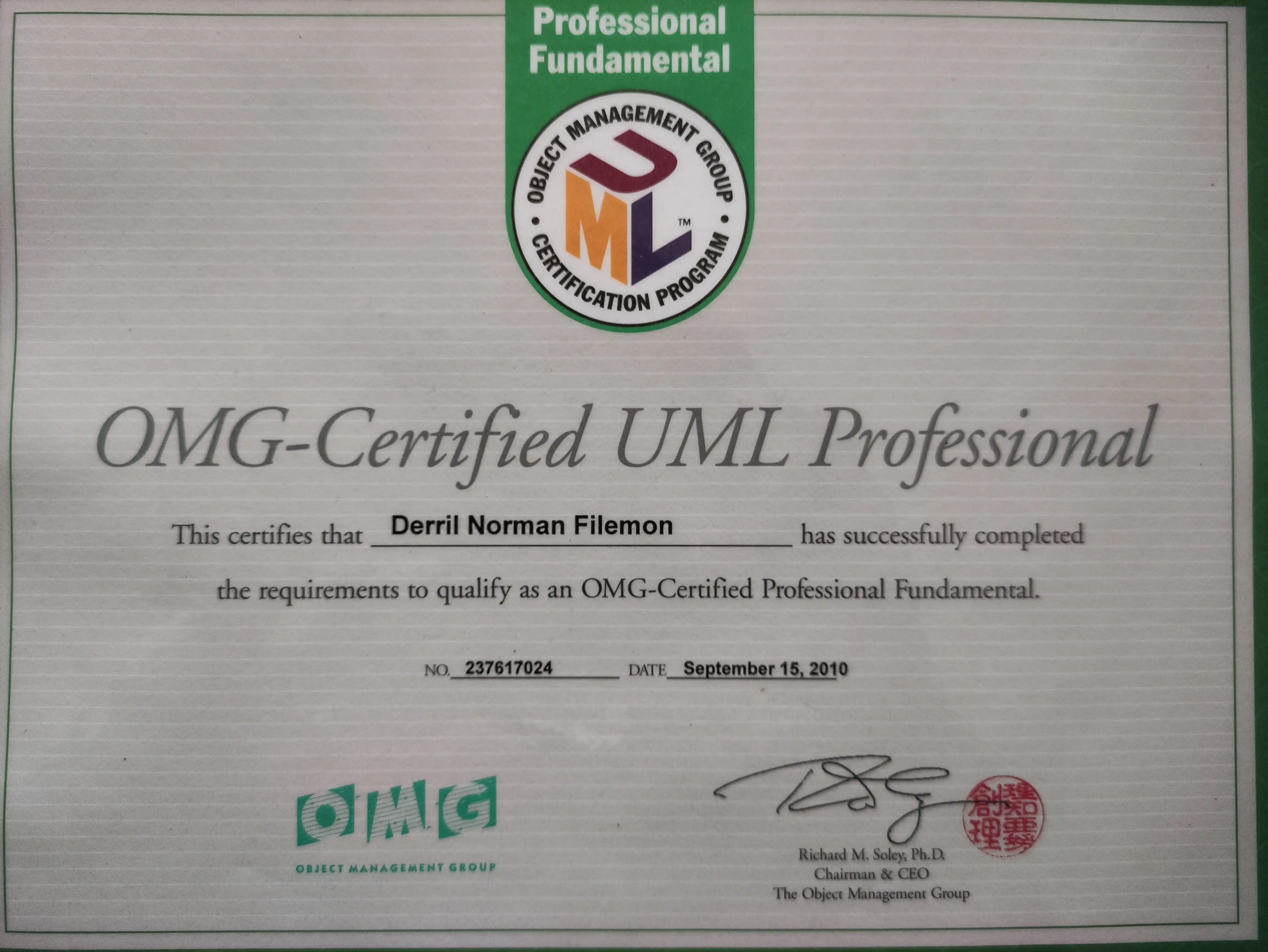 Software Design Professional Foundational certificate